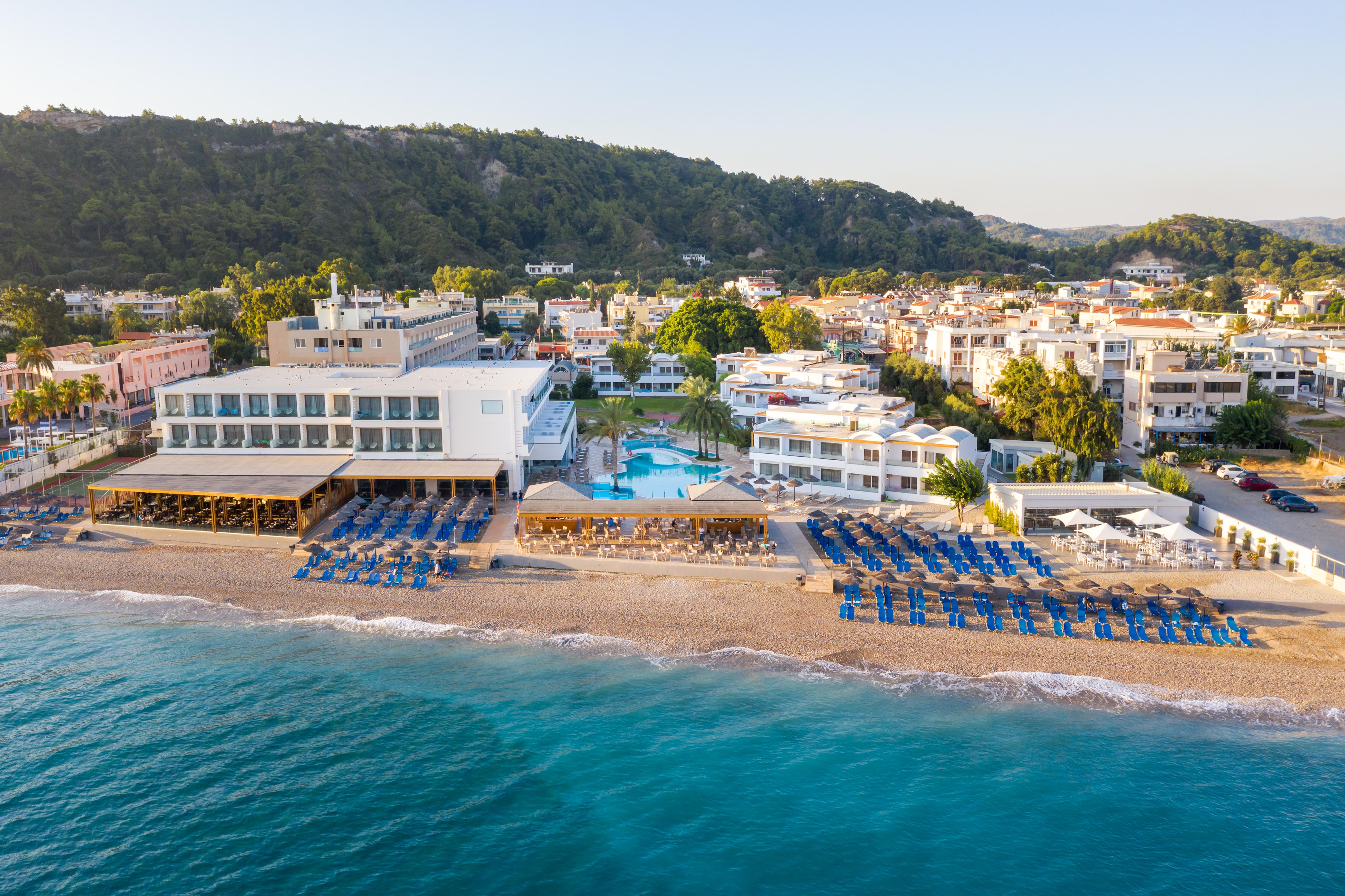 Avra Beach Resort Иксия Екстериор снимка